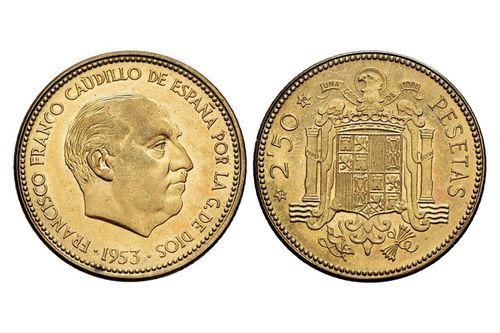 2,50 pesetas de Franco: Esto es lo que vale en euros esta moneda de para los coleccionistas