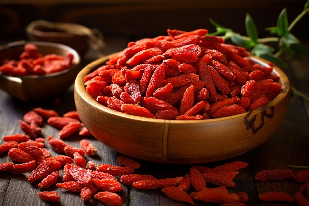 Bol de bayas de goji. Codigo2 Studios