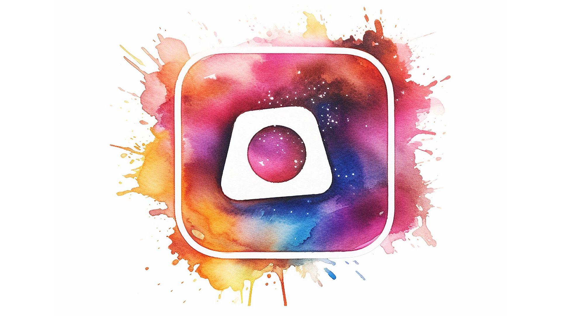 Montaje con logo de Instagram. Codigo2 Studios