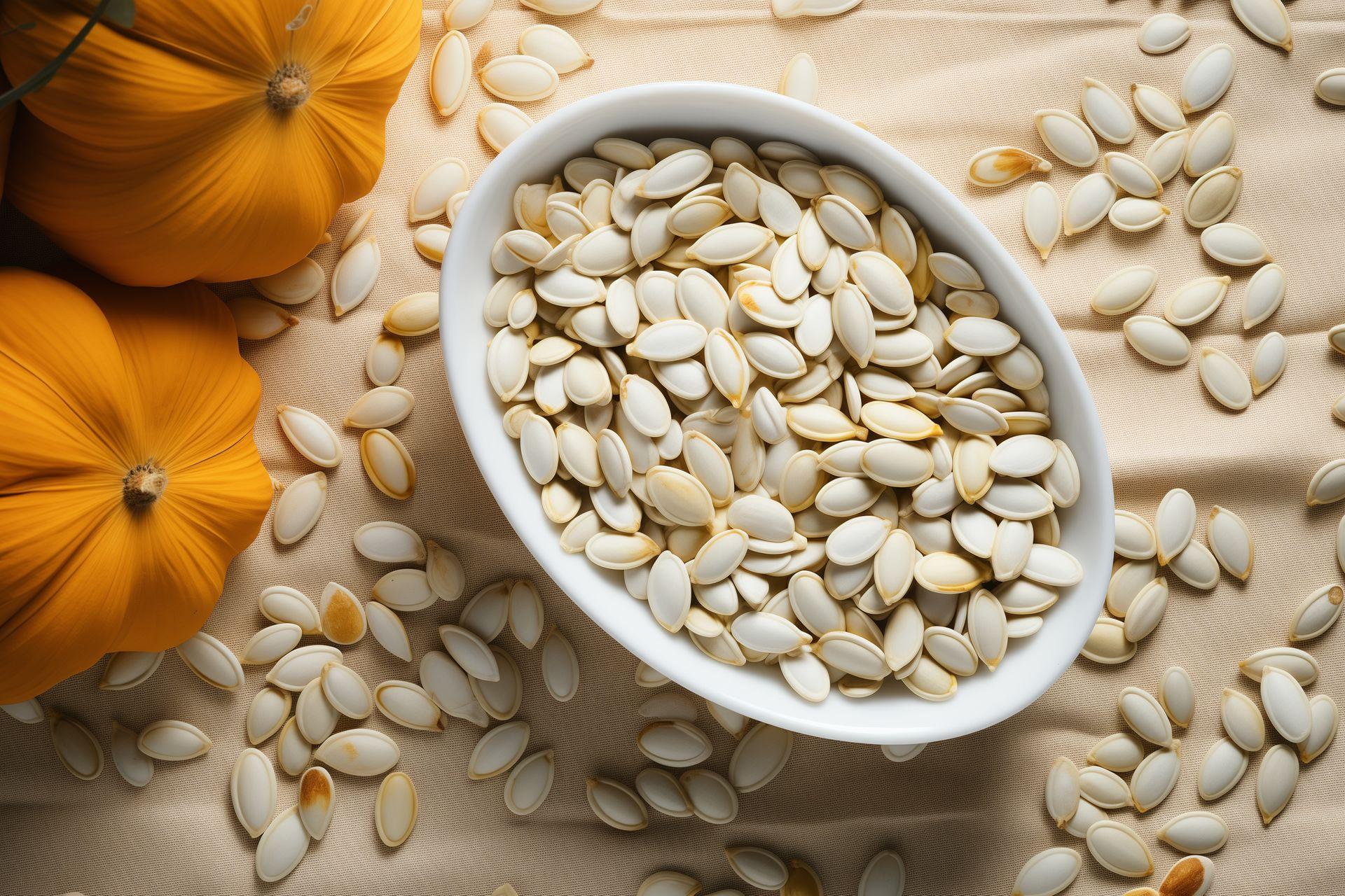 Bol de pipas secas de calabaza. Codigo2 Studios