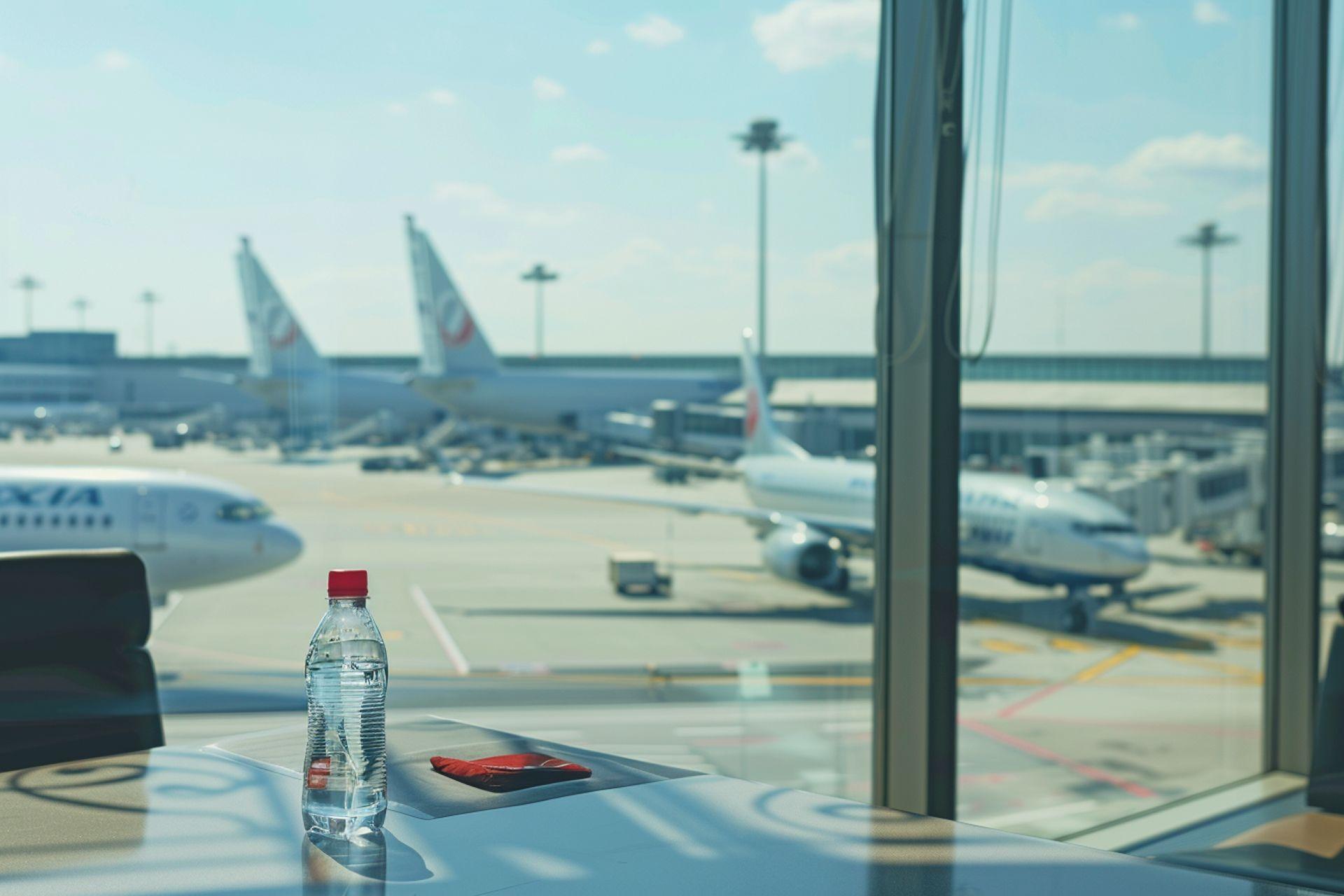 Interior de aeropuerto. Codigo2 Studios