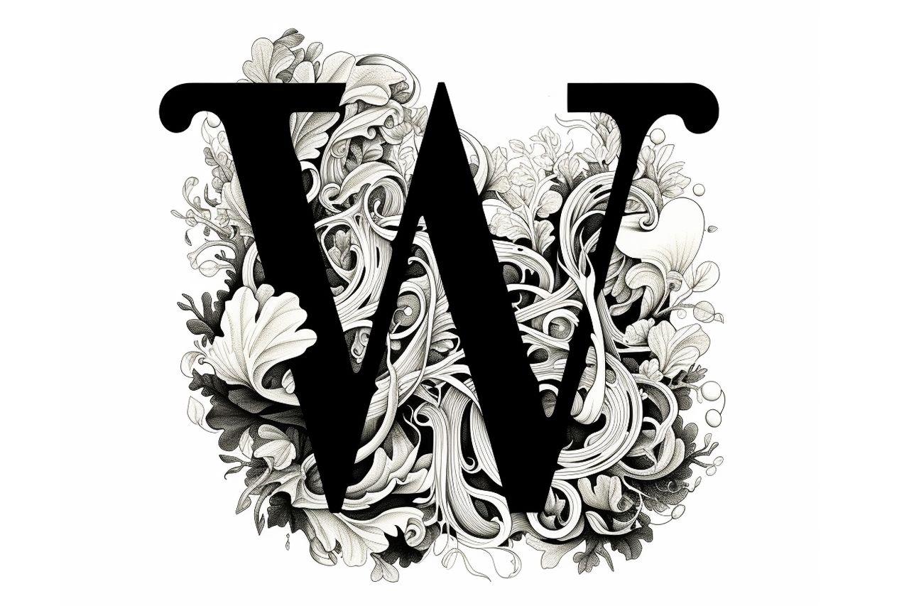 Letra W del abecedario espanol. Newslatina Studios