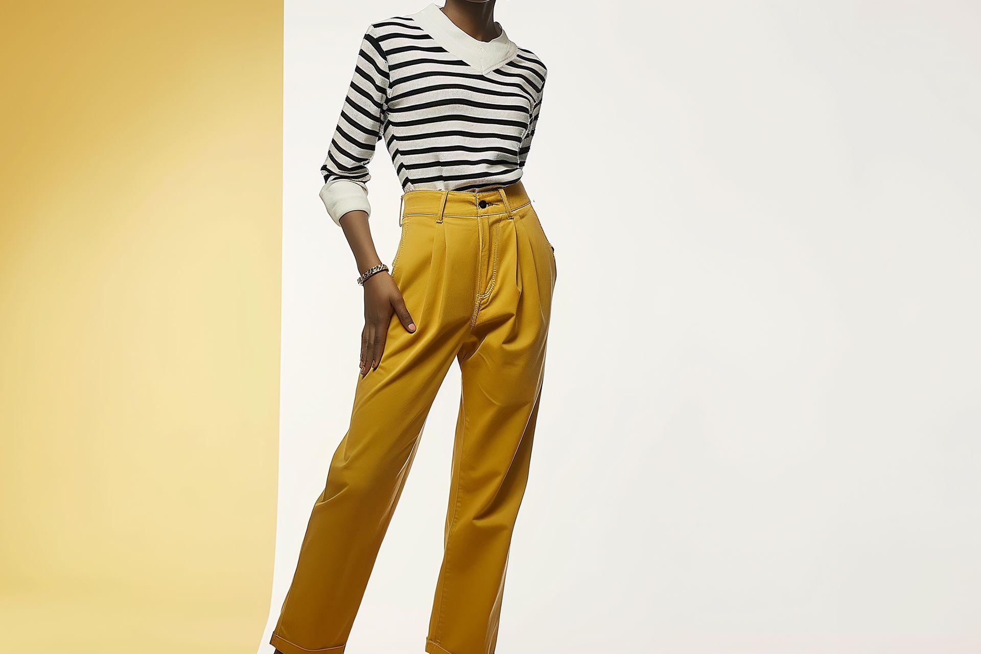 Pantalón chino de mujer. Newslatina Studios